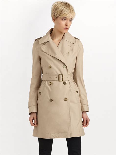 double breasted trench coat